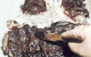 Покраска меха краской для волос. Подробная инструкция.