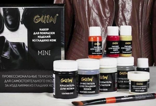 Краска для куртки из кожи