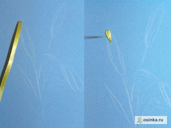 Вышивка лентами ромашки поэтапно для начинающих, скатерть и салфетки с узорами полевых цветов